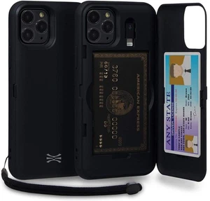CX Pro pour Coque iPhone 11 Pro Étui Portefeuille avec Porte-Cartes Dragonne ... - Photo 1 sur 6