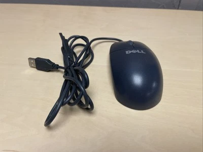 Dell MO56UC USB Wired Mechanical Ball Wheel Mouse DARK GRAY GOOD CONDITION - Image 1 of 4