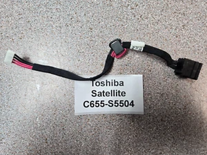 DC Power Jack PLUG CABLE TOSHIBA C655-S5504 - Picture 1 of 2