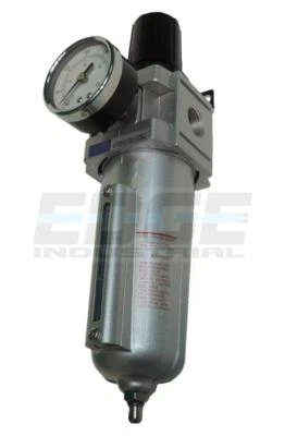 INDUSTRIAL GRADE PNEUMATIC FILTER REGULATOR COMPRESSED AIR, METAL BOWL, 1/2" NPT - Image 1 of 4
