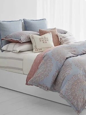 Ralph Lauren Marley Paisley Rev. 3 piezas. Juego completo de funda nórdica Queen precio de venta sugerido por el fabricante 300 USD Foto 1 de 4