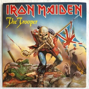 IRON MAIDEN -The Trooper- Orig. UK 7" +Glossy Card Picture Sleeve (Vinyl Record) - Bild 1 von 4