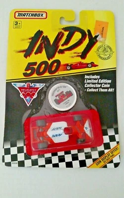 Matchbox Indy 500 - 4 - 1990 with Commemorative Coin - Image 1 of 3