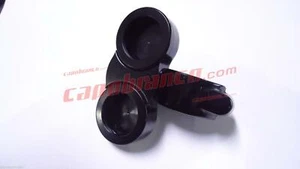 Royal Enfield Supporto per moto doppio nero per termometro e orologio manubrio - Picture 1 of 1