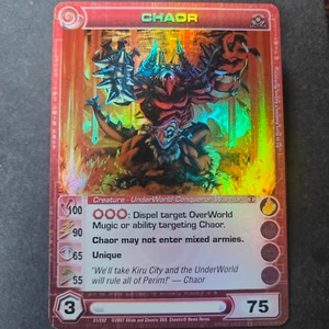 Chaor (Max Energy) Ultra Rare 1st Edition Foil Dawn of Perim 31/232 Chaotic TCG - Picture 1 of 2