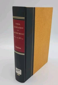 Papal Legislation on Sacred Music by Robert F. Hayburn (Hardcover) Ex-Library - Picture 1 of 5
