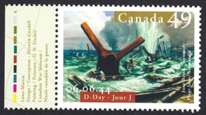 WWII JUNO BEACH, D-DAY, NORMANDY FRANCE * WAR * Canada 2004 #2043 MNH with COLOR - Bild 1 von 1