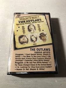 The Outlaws - Various (1987) Music Cassette RCA 5976-4-R-1 Jennings Nelson - Picture 1 of 3