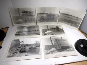 lot 1940's engineering construction site Wisconsin sewage steam treatment plant - Picture 1 of 24