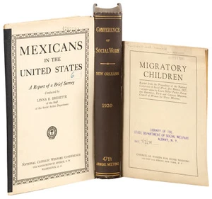 1920-1929 1st MEXICAN-AMERICAN IMMIGRANTS of 20TH CENTURY - Picture 1 of 2