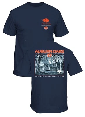 Auburn Tigers Men's Navy Toomer Oaks Short Sleeve T Shirt - Image 1 of 4