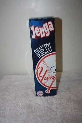 NEW Official New York Yankees Jenga Collector’s Edition Wooden Blocks MLB - Image 1 of 4