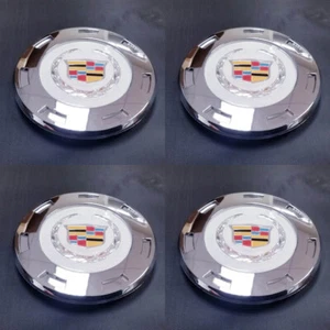 4X. 2007-2014 CADILLAC ESCALADE COLORED CREST 22" WHEEL CENTER CAP 9596649 - Picture 1 of 1