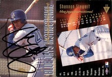Shannon Stewart Signed 1994 Classic Best Gold #22 Card St. Catharines Blue Jays