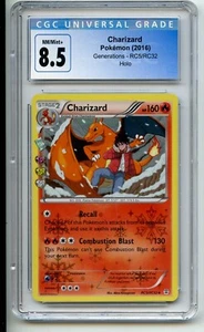 Charizard Pokemon Generations RC5/RC32 Holo CGC 8.5 NM/Mint 2016 Graded - Picture 1 of 2