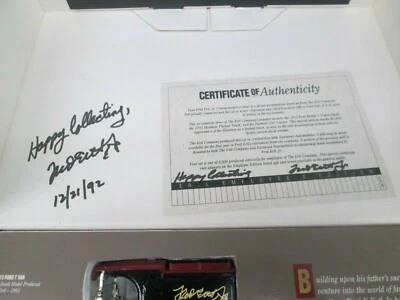 Ertl Signature series #2812 Vehicle Set, Box Hand Signed by Fred Ertl JR Twice - Image 1 of 4
