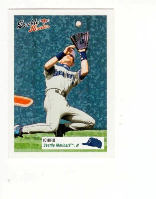 2003 Fleer Double Header Ichiro Suzuki (HOF) #51 Seattle Mariners Free Shipping - Image 1 of 2