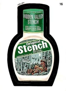 Pegatina Topps Wacky Packages 1991 hedor 16 - Imagen 1 de 2
