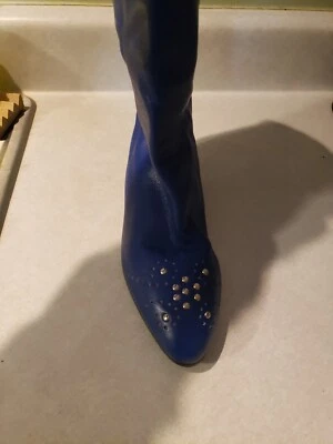 Womens Boots, Leather & Suede, Made In Italy Size 36, Narrow Heel, NEVER WORN - Image 1 of 4