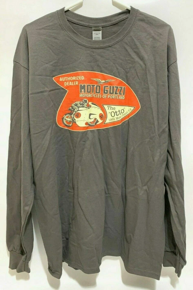 Camiseta Moto Guzzi concesionario autorizado motocicletas de Portland 1955 V-8 Otto limitada Foto 1 de 4