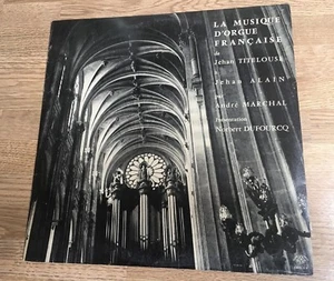 # LP La musique d'orgue française Jehan ALAIN TITELOUSE Titelouze André Marchal - Bild 1 von 3