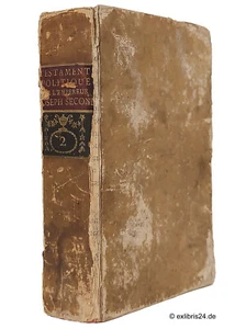 Testament politique de l'empereur Joseph second, roi des romains, Tome II (1791) - Bild 1 von 5