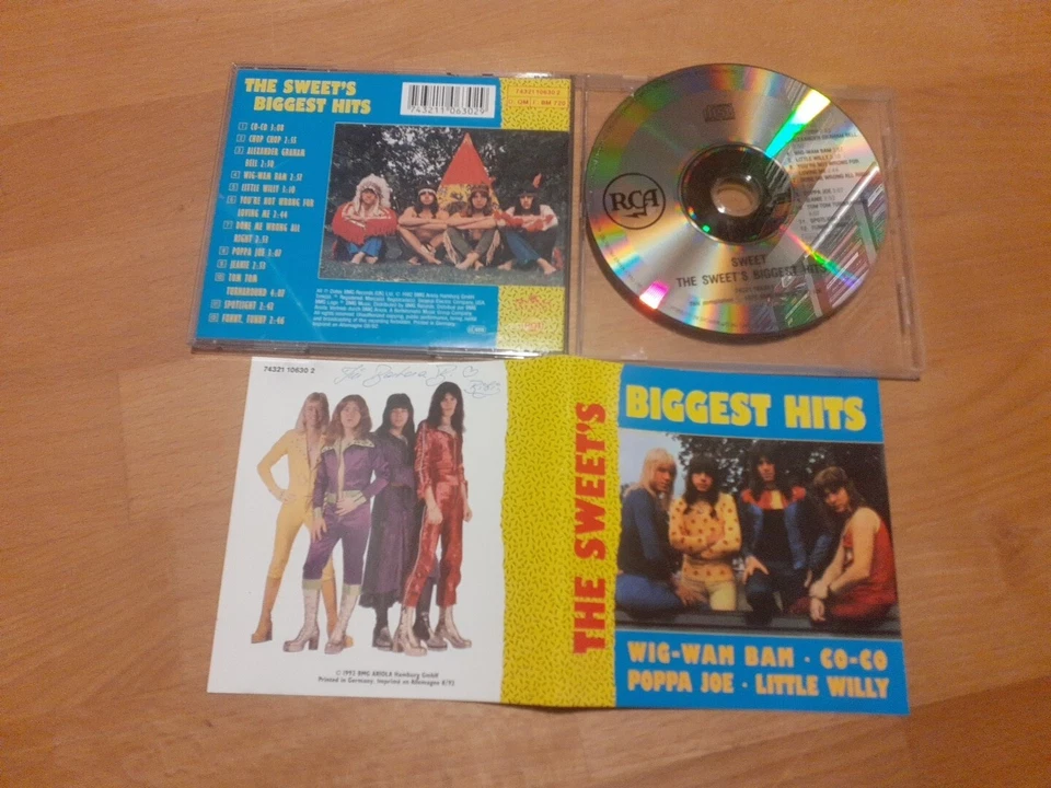 CD THE SWEET The Sweet'S Biggest Hits - Greatest Hits RCA 1992 - Bild 1 von 1