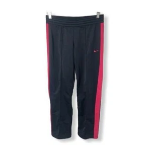 Mädchen XL Sport Jogginghose Nike schwarz und pink getragen gerades Bein - Bild 1 von 4