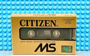 CITIZEN MS 46 TIPO II NASTRO A CASSETTA VUOTO (1) (SIGILLATO) - Foto 1 di 3