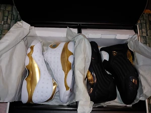 Size 8 - Air Jordan 13/14 Retro Defining Moments Pack 897563-900 New Authentic - Picture 1 of 7