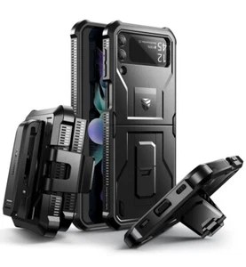 Dexnor Coque Intégrale Antichoc pour Samsung Galaxy Z Flip 3 Béquille Intégrée - Photo 1 sur 60