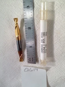 1 NEW USA 13/64" DIA CARBIDE ENDMILL. 2 FL. DE. CTD 1/2" LOC. 2-1/2" OAL. (Q619) - Picture 1 of 2