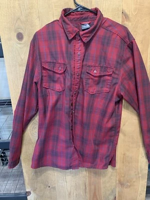 The North Face Button Up Shirt Mens Large  Plaid Button Up see description - Image 1 of 4