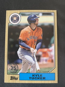2022 Topps Series 1 - 1987 Topps Baseball 35th Anniversary Kyle Tucker #T87-8 - Picture 1 of 2