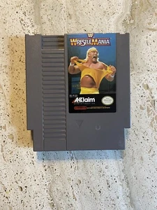 WRESTLE MANIA NES NINTENDO - Picture 1 of 2