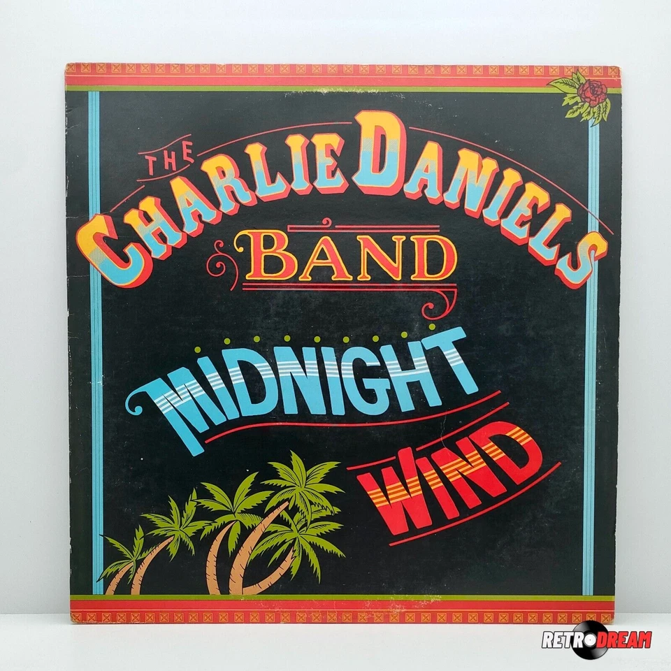 THE CHARLIE DANIELS BAND - MIDNIGHT WIND - ALBUM VINYLE 33T (1977) - Photo 1/4