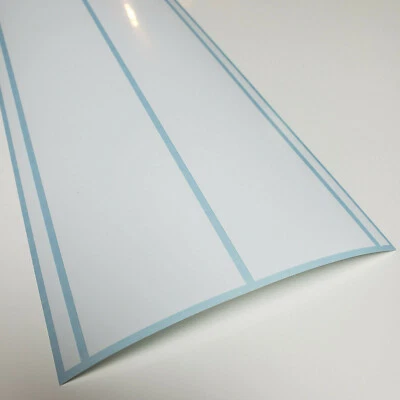 (2) Par de calcomanías de vinilo a rayas Racing Hash Fender *21 COLORES* Foto 1 de 2