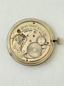 Reloj Tissot Cal 781 Piezas Movimiento Horquilla Equilibrio Resorte Puente Dial 784 2481 - Imagen 1 de 4