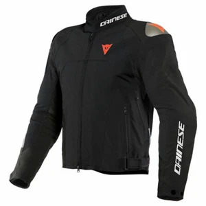 DAINESE INDOMITED D-DRY XT JACKET BLACK-MATT/BLACK-MATT/FLUO-RED 46 - Picture 1 of 3