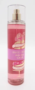 (1) Bath & Body Works SWEET PETAL POUND CAKE Rose Raspberry Mist Spray 8oz - Bild 1 von 8