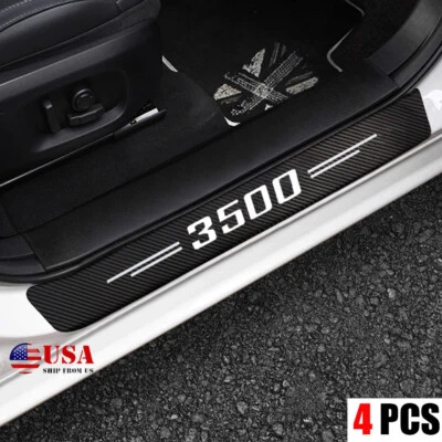 For Dodge Ram 3500 Accessory Truck Cab Door Sill Plate Step Threshold Protector - Image 1 of 4
