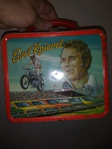 Evel Knievel lunch box original vintage 1974 - Picture 1 of 11