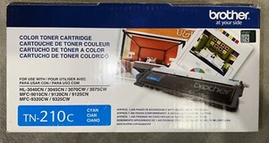 Original Brother TN-210c Tonerkassette Cyan Open Box Cartridge ist NEU & versiegelt - Bild 1 von 5