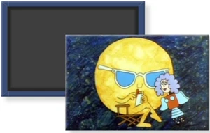 Calamita frigo immagine roccia casa scuola Interplanet Janet 2 x 3 rigida - Foto 1 di 4