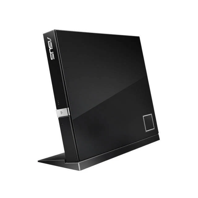 Asus SBW-06D2X-U 6X USB Blu-ray Slim External Writer (Black), Retail - Image 1 of 1