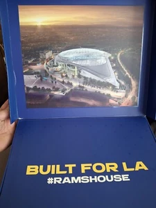LA Rams Inaugural Season Dome Replica And Dirt Excavated From Sofi #3870/10,000 - Picture 1 of 5