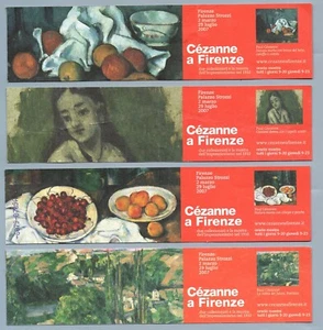 GD0025 Gadgets segnalibri:Cezanne a Firenze 2007 - pieghe - Bild 1 von 1