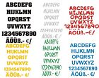 Sticker letters numbers sticker letters adhesive numbers letter sticker car