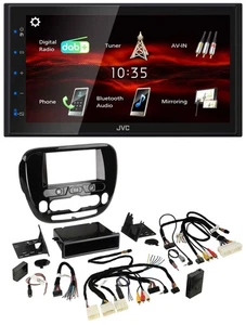 JVC USB Bluetooth Lenkrad DAB 2DIN Autoradio für Kia Soul ab 2014 Klima - Bild 1 von 7
