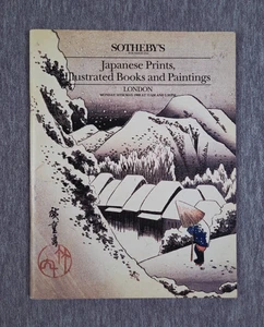 Sotheby's London May 16 1988 Catalog Japanese Prints Illustrated Books Paintings - Picture 1 of 5